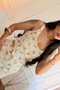 Top floral all - over LUMINA - lavishiochicTOPlumina