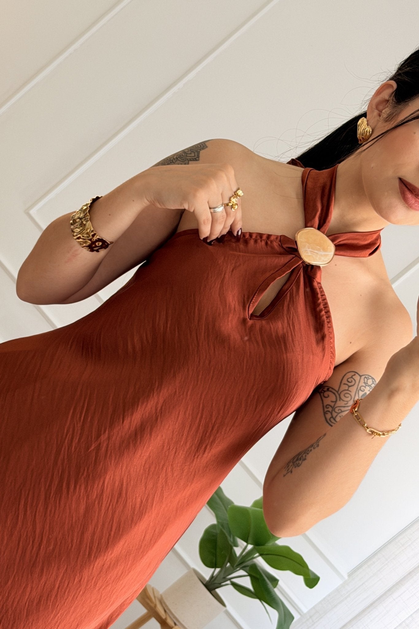 Top halter assimétrico - lavishiochicTOPlavishiochic