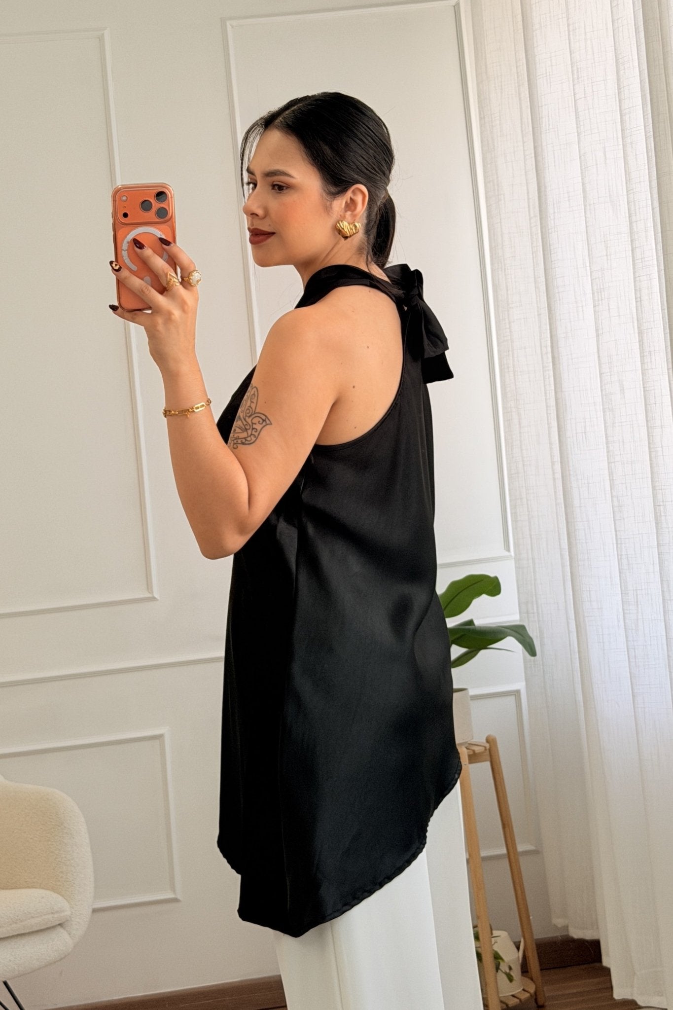 Top halter assimétrico - lavishiochicTOPlavishiochic
