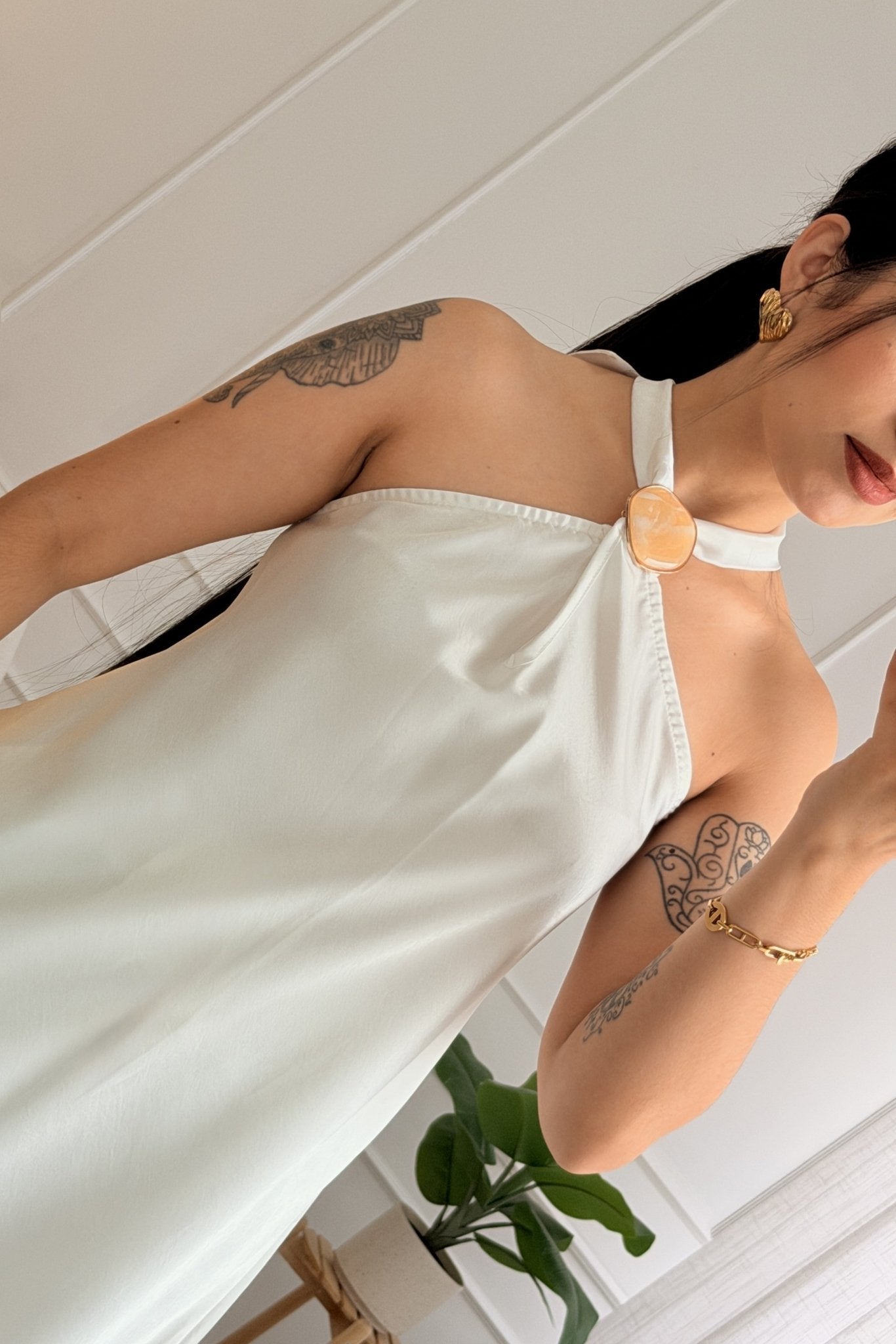 Top halter assimétrico - lavishiochicTOPlavishiochic