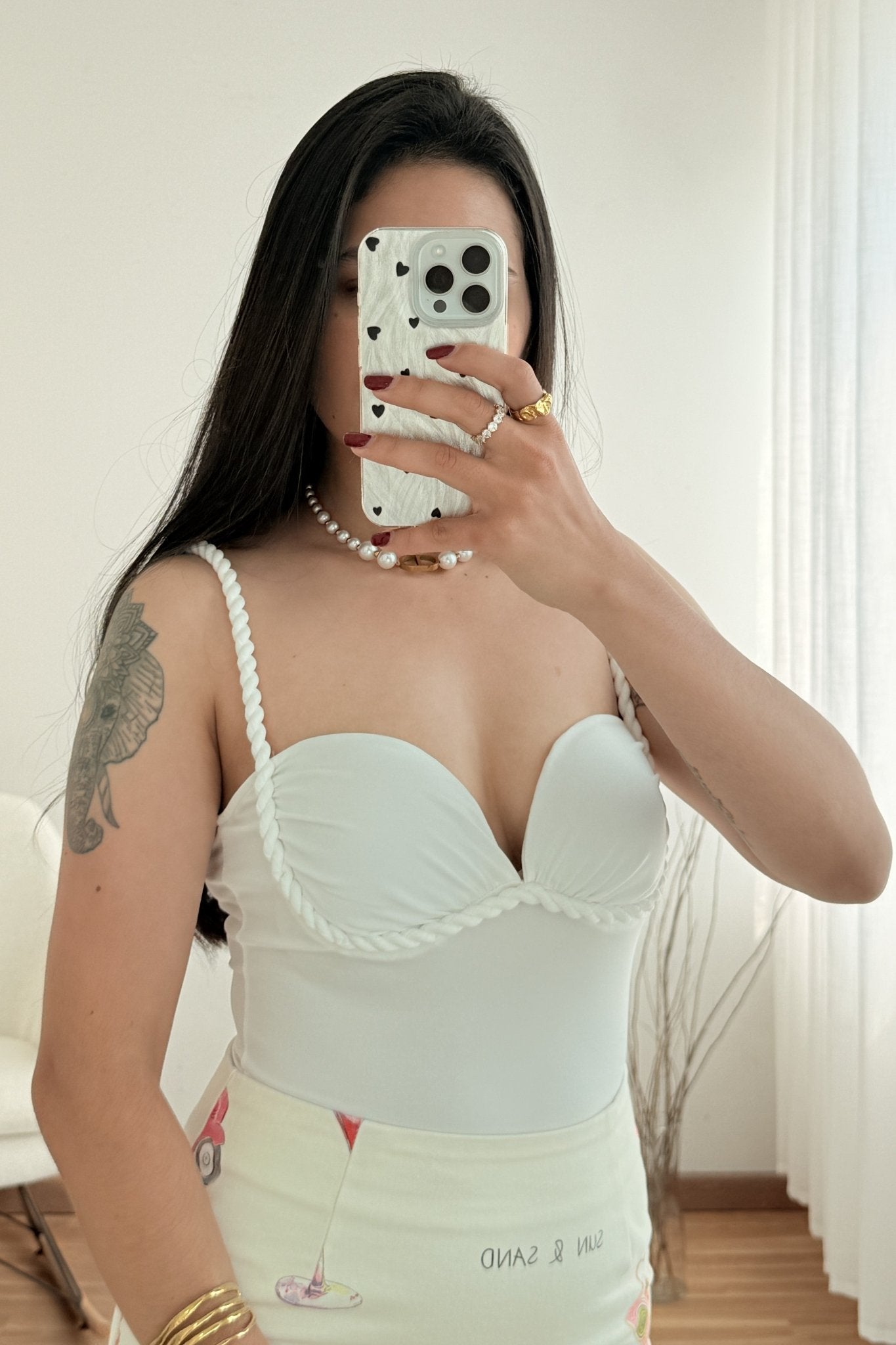 Top justo licra - lavishiochicTOPlavishiochic
