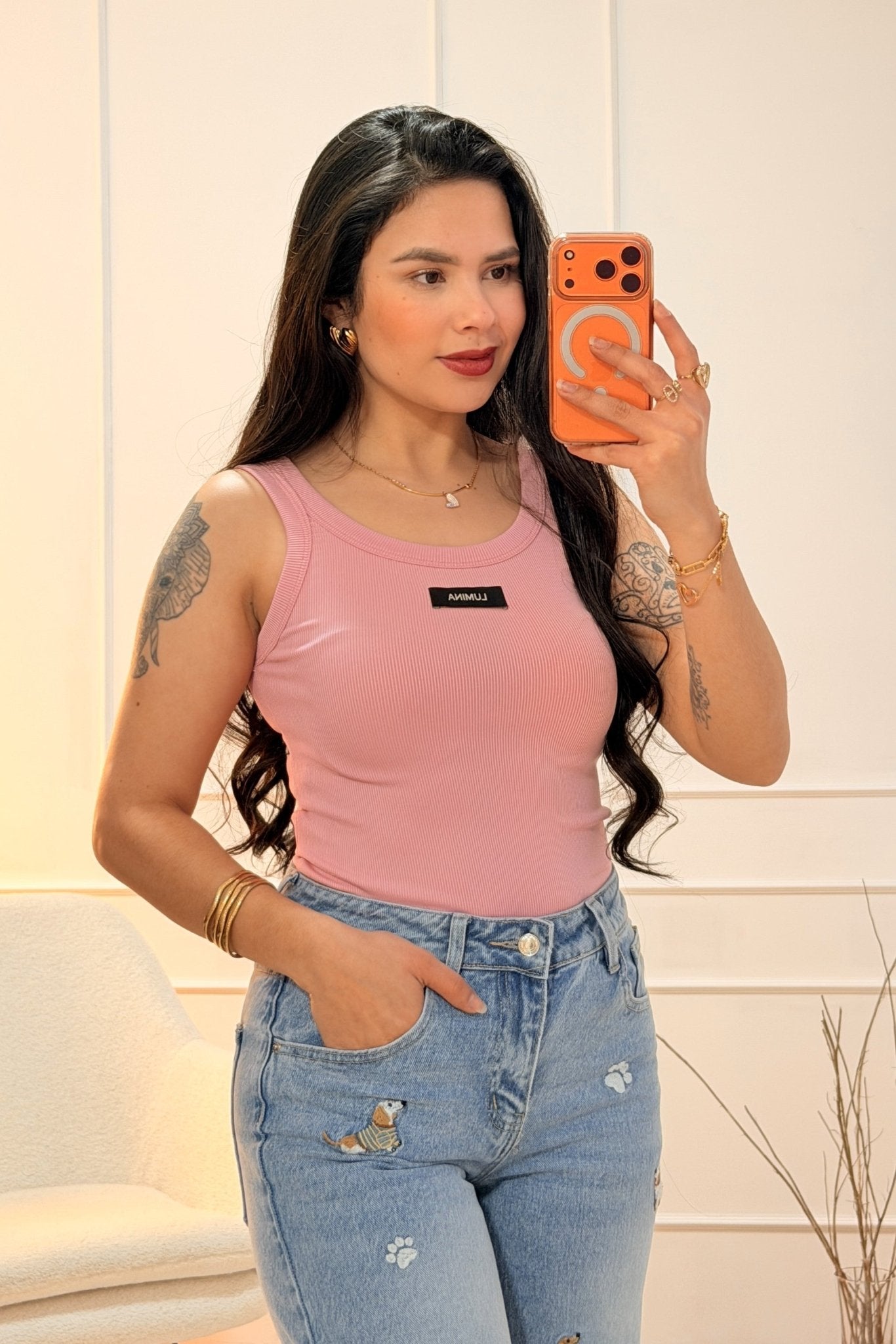 Top LUMINA (comprido) - lavishiochiccoletelumina