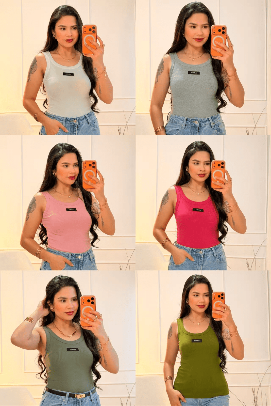 Top LUMINA (comprido) - lavishiochiccoletelumina