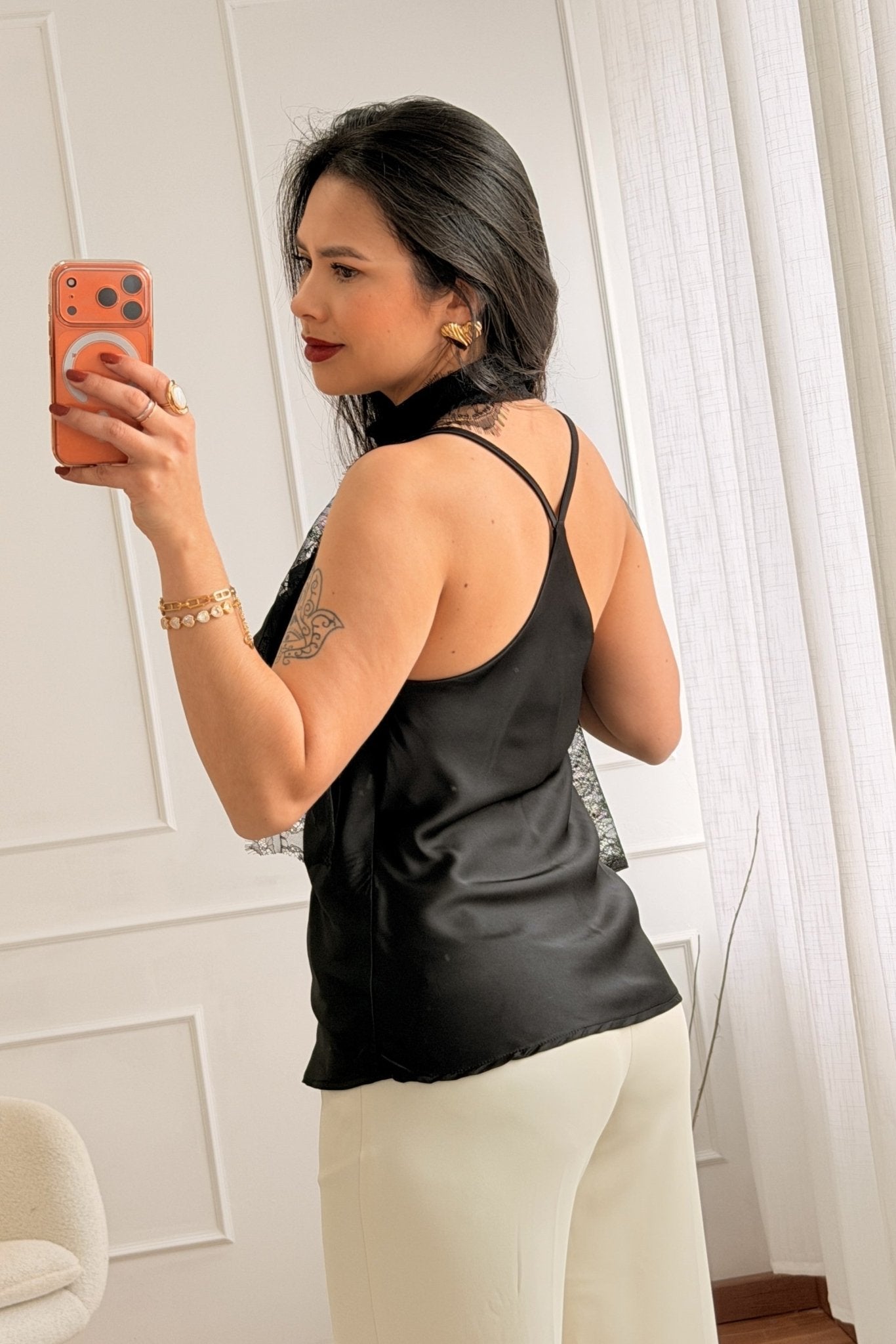 Top renda com fita - lavishiochicTOPlavishiochic