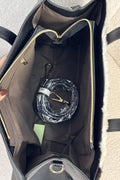 Tote com pêlo padrão de vaca - lavishiochicMalalavishiochic