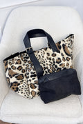 Tote de pêlo com padrão de leopardo - lavishiochicMalalavishiochic