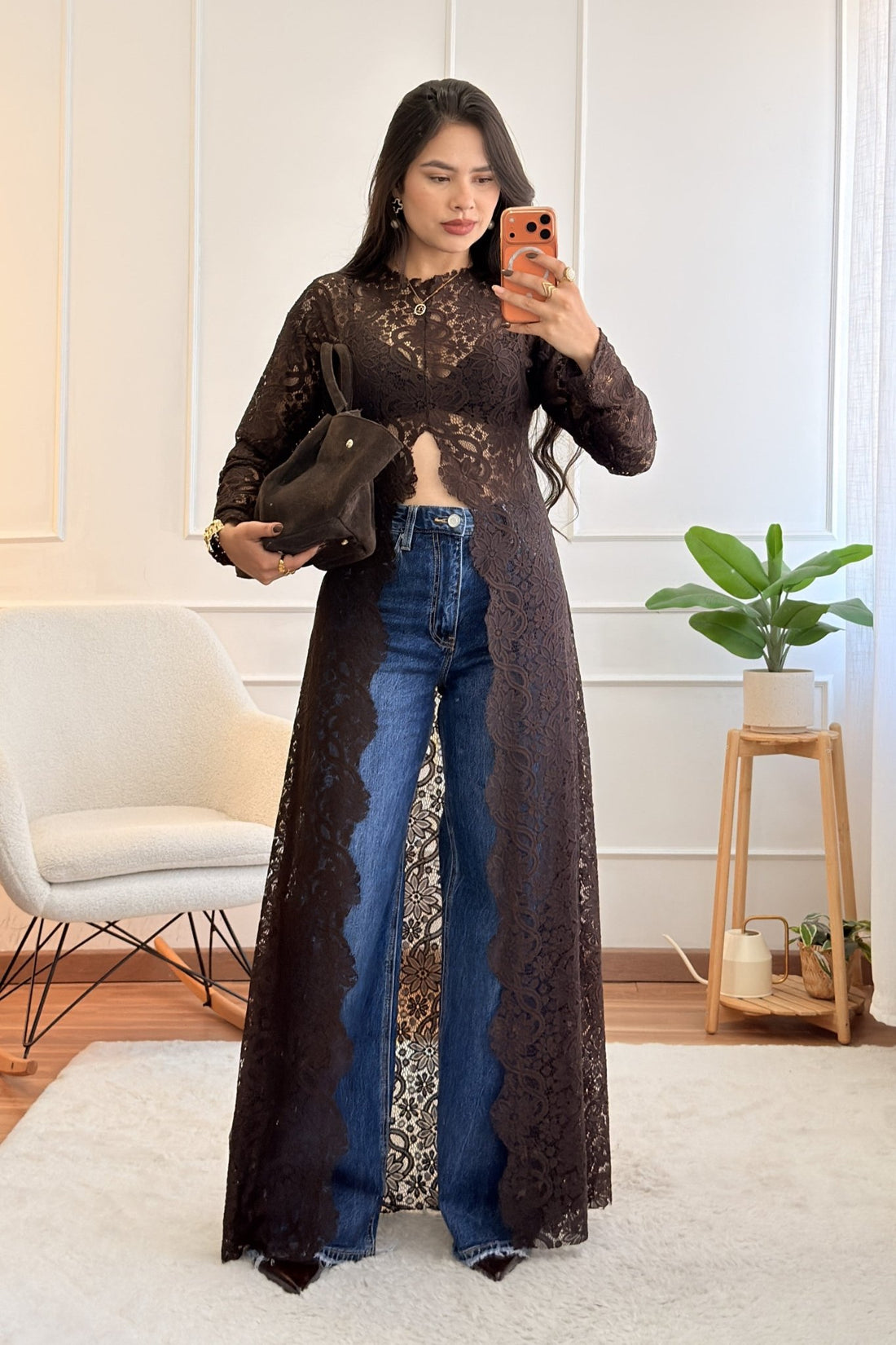 Túnica longa em renda - lavishiochicBlusalavishiochic