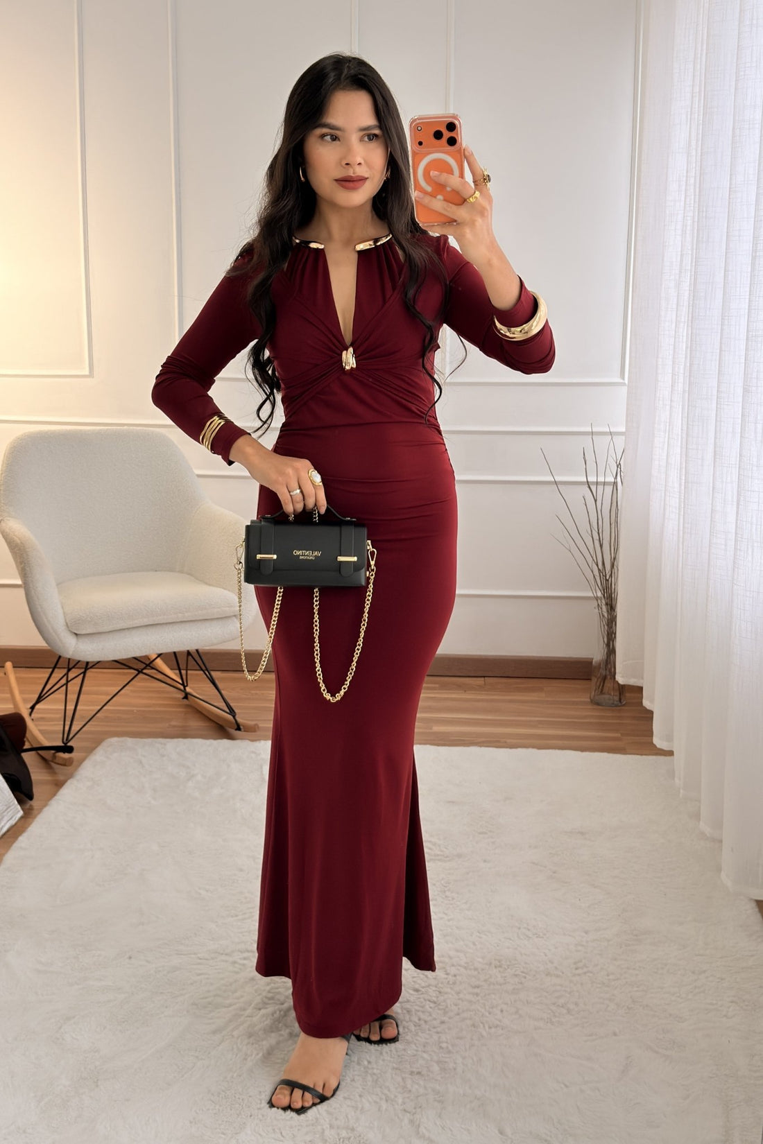 Vestido 2.0 com mangas longas - lavishiochicvestidolavishiochic