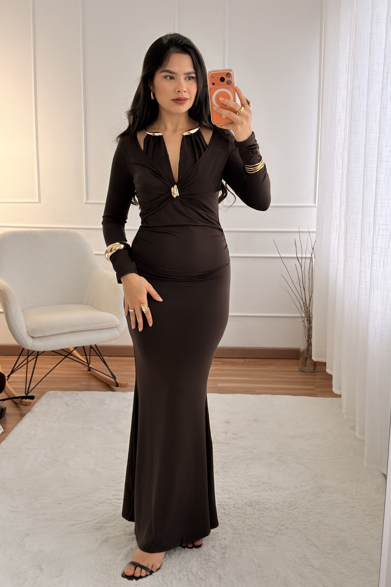 Vestido 2.0 com mangas longas - lavishiochicvestidolavishiochic