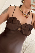 Vestido alças finas - lavishiochicvestidolavishiochic