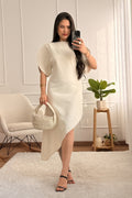 Vestido assimétrico elegante - lavishiochicvestidolavishiochic