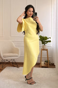 Vestido assimétrico elegante - lavishiochicvestidolavishiochic