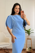 Vestido assimétrico elegante - lavishiochicvestidolavishiochic