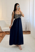 Vestido bordado em relevo - lavishiochicvestidolavishiochic