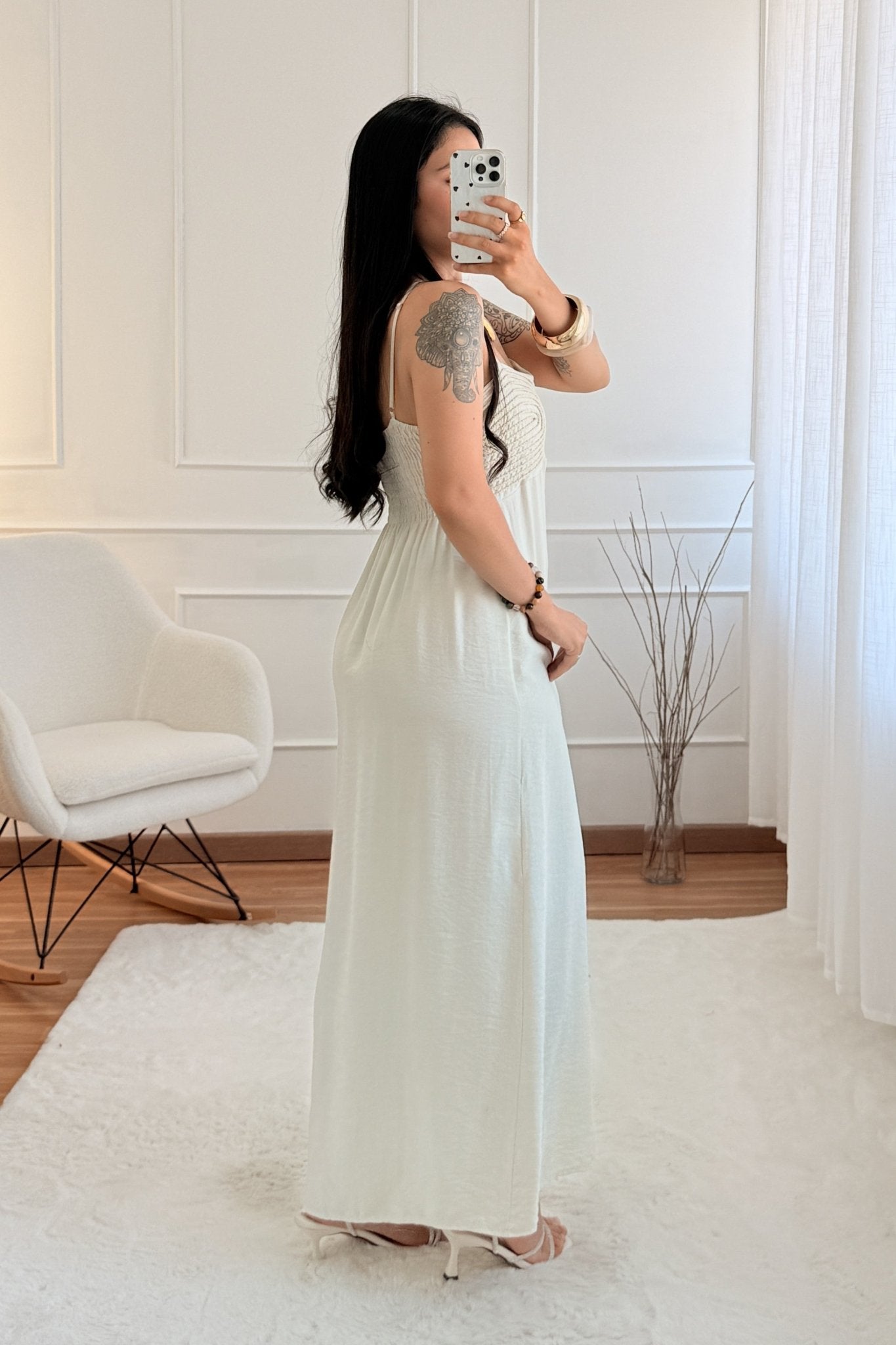 Vestido bordado em relevo - lavishiochicvestidolavishiochic