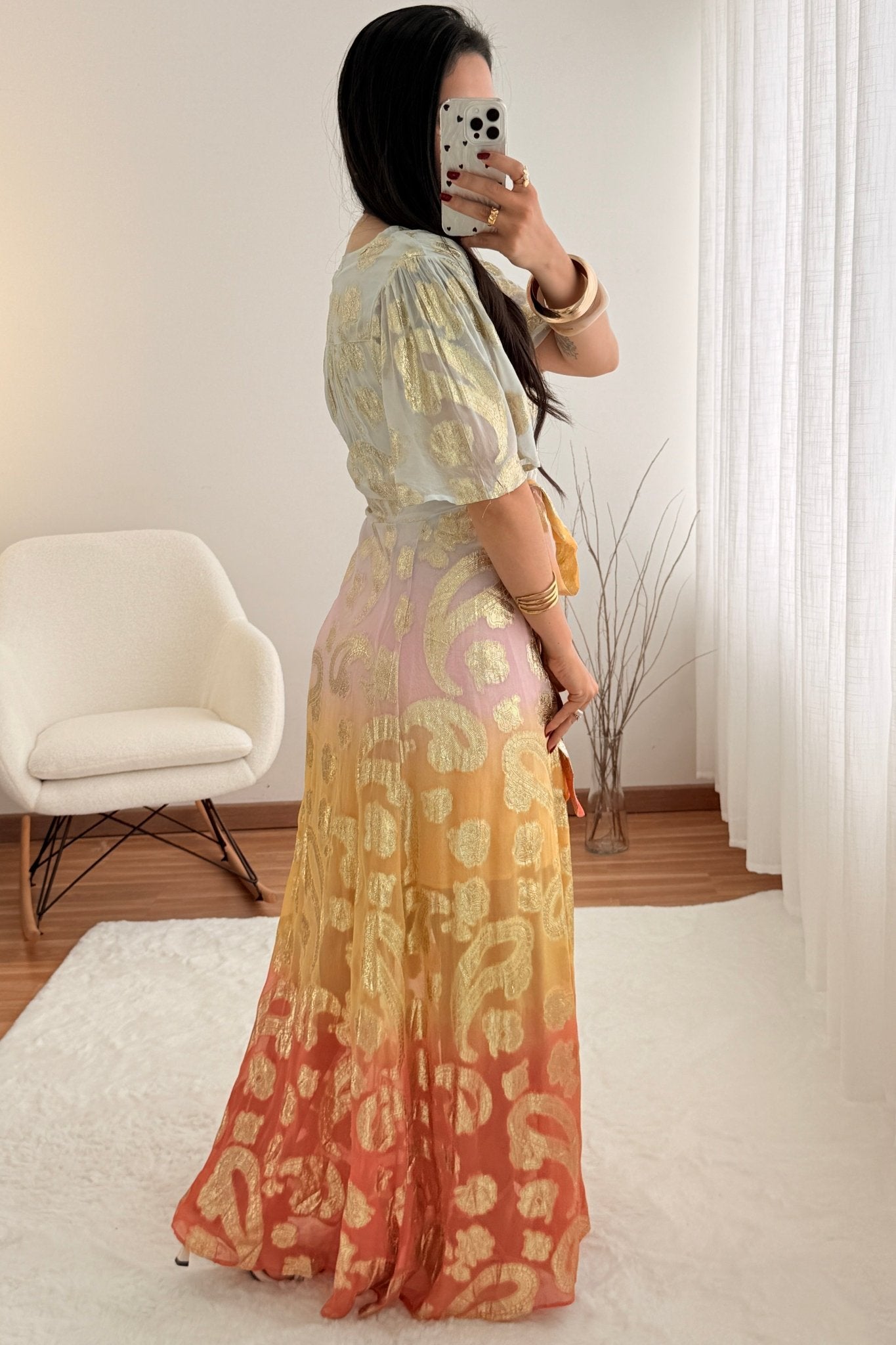 Vestido brilho dourado - lavishiochicvestidolavishiochic