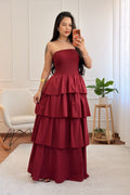 Vestido cai-cai em camadas - lavishiochicvestidolavishiochic