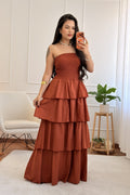 Vestido cai-cai em camadas - lavishiochicvestidolavishiochic