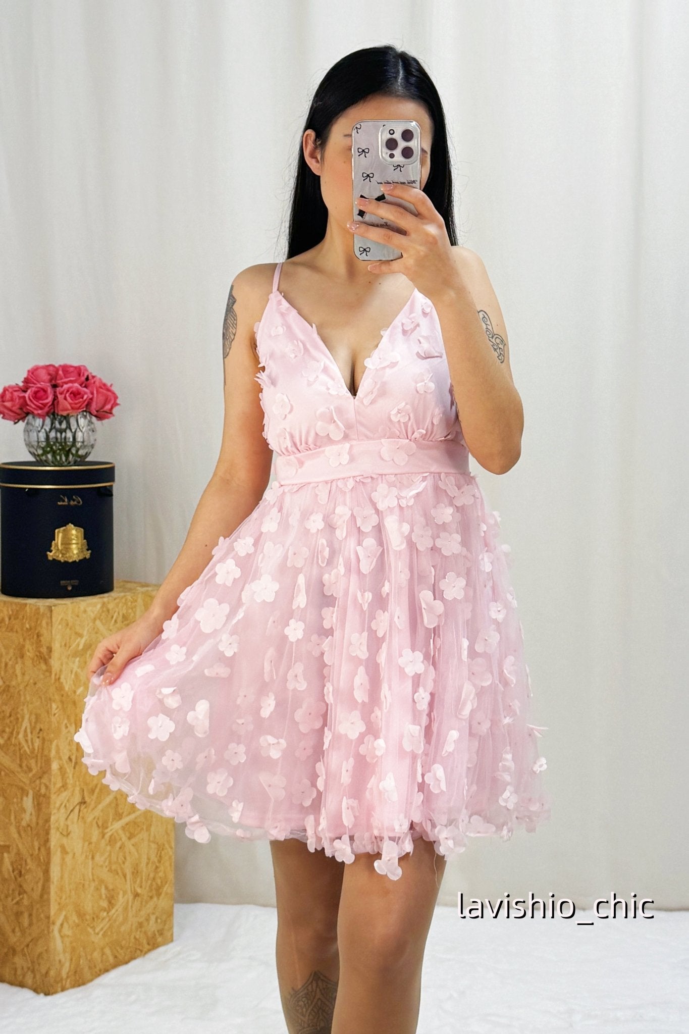 Vestido cerimónia LILY MCBEE - lavishiochicvestidoLily McBee