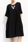 Vestido com bolsos laterais LUMINA - lavishiochicvestidolumina