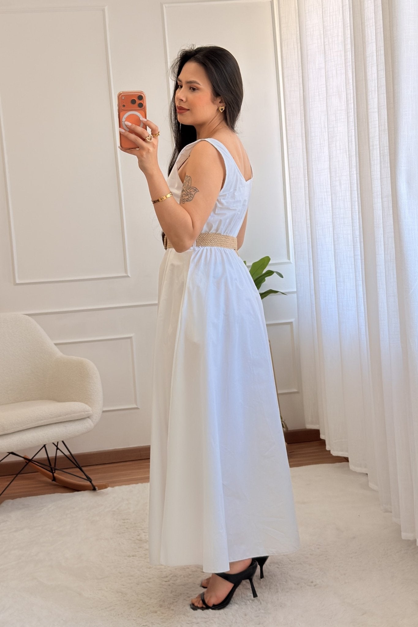 Vestido com cinto - lavishiochicvestidolavishiochic