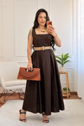 Vestido com cinto - lavishiochicvestidolavishiochic