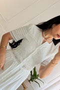 Vestido com detalhes de renda - lavishiochicvestidolavishiochic
