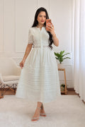 Vestido com detalhes de renda - lavishiochicvestidolavishiochic