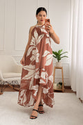 Vestido com estampado tropical LUMINA - lavishiochicvestidolumina