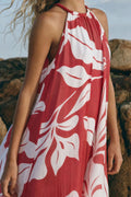 Vestido com estampado tropical LUMINA - lavishiochicvestidolumina
