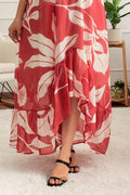 Vestido com estampado tropical LUMINA - lavishiochicvestidolumina