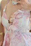 Vestido com flores e camadas românticas - lavishiochicvestidolavishiochic