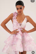 Vestido com flores e camadas românticas - lavishiochicvestidolavishiochic