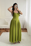 Vestido corpete estruturado - lavishiochicvestidolavishiochic