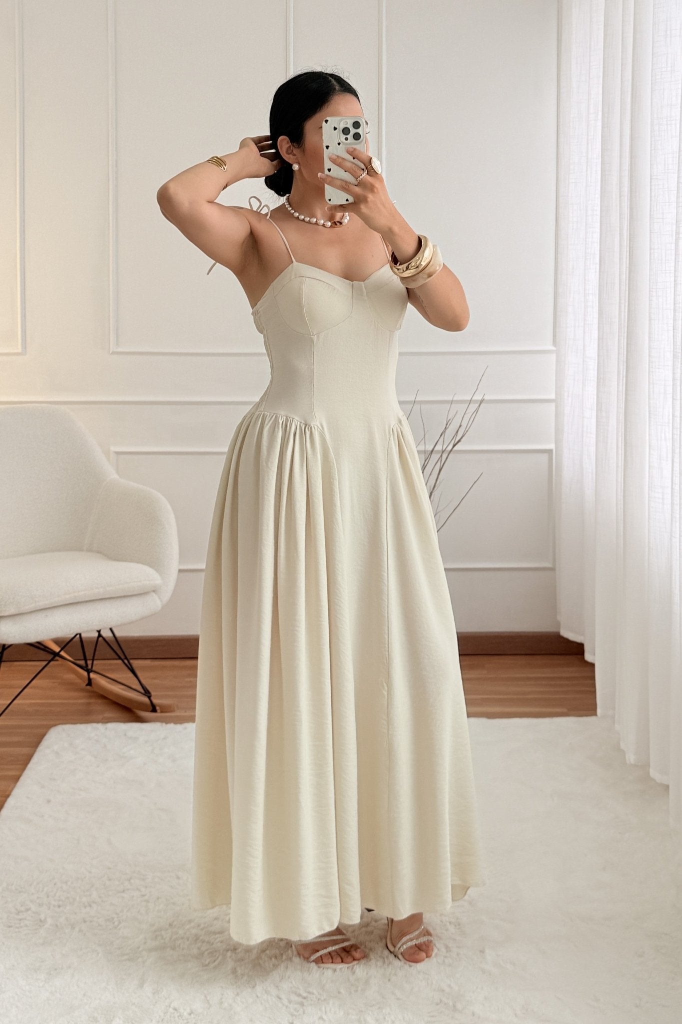 Vestido corpete estruturado - lavishiochicvestidolavishiochic