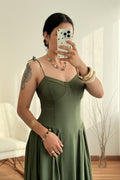 Vestido corpete estruturado - lavishiochicvestidolavishiochic