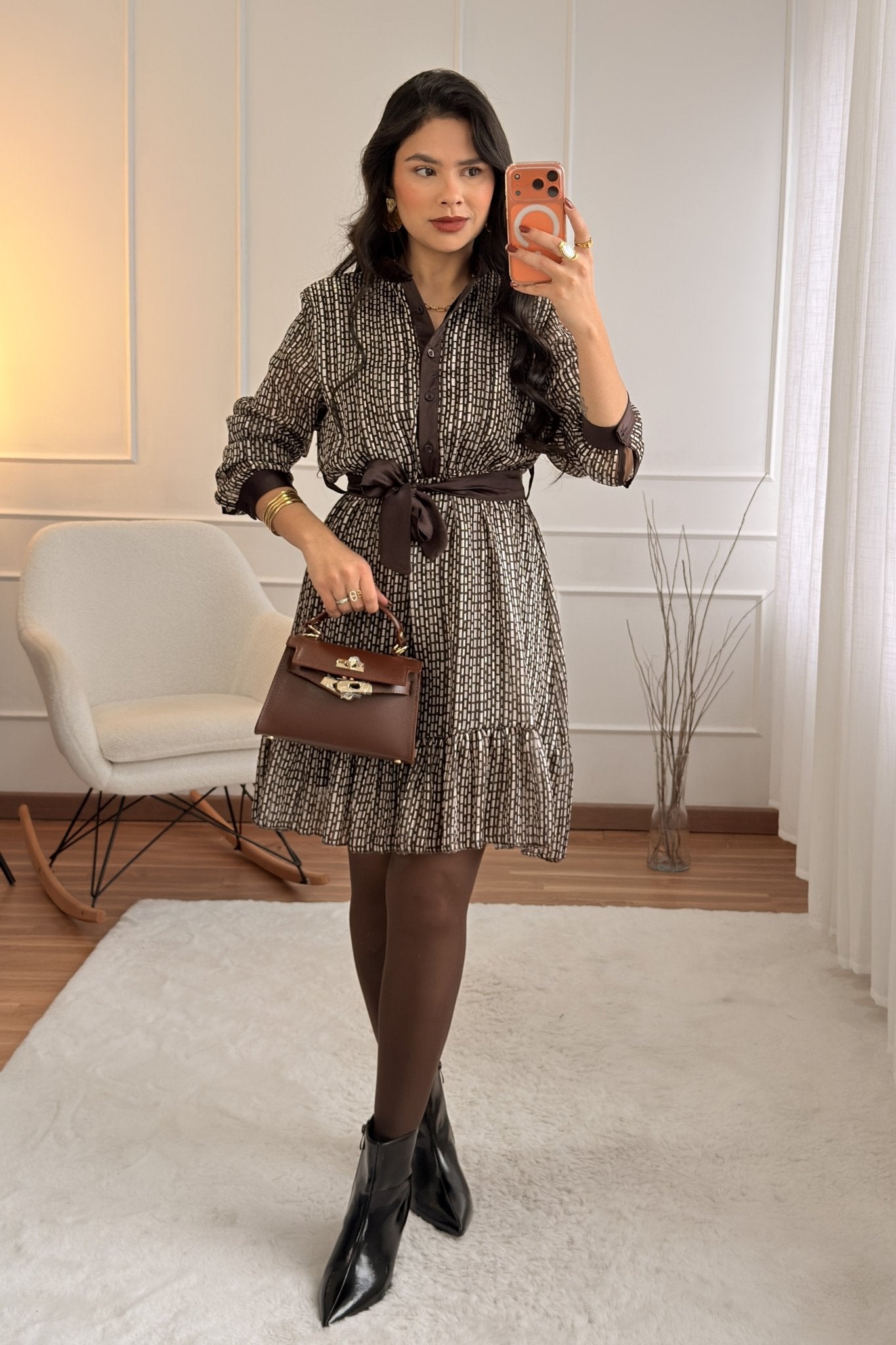 Vestido curto estampado - lavishiochicvestidolavishiochic