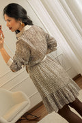 Vestido curto estampado - lavishiochicvestidolavishiochic