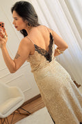 Vestido de lantejoulas com renda - lavishiochicvestidolavishiochic