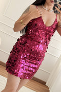 Vestido de lantejoulas LUMINA - lavishiochicvestidolavishiochic
