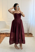 Vestido efeito corset elegante - lavishiochicvestidolavishiochic