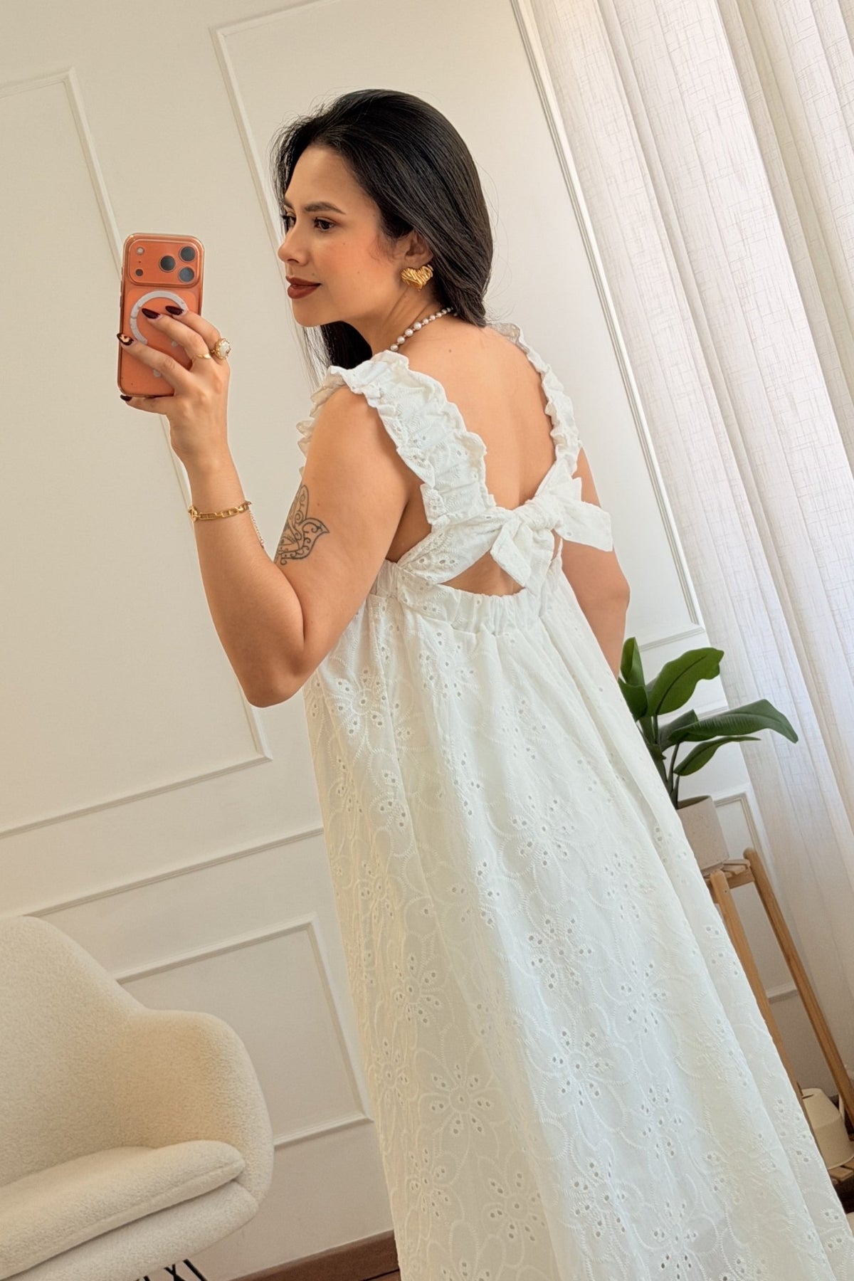 Vestido em bordado inglês - lavishiochicvestidolavishiochic