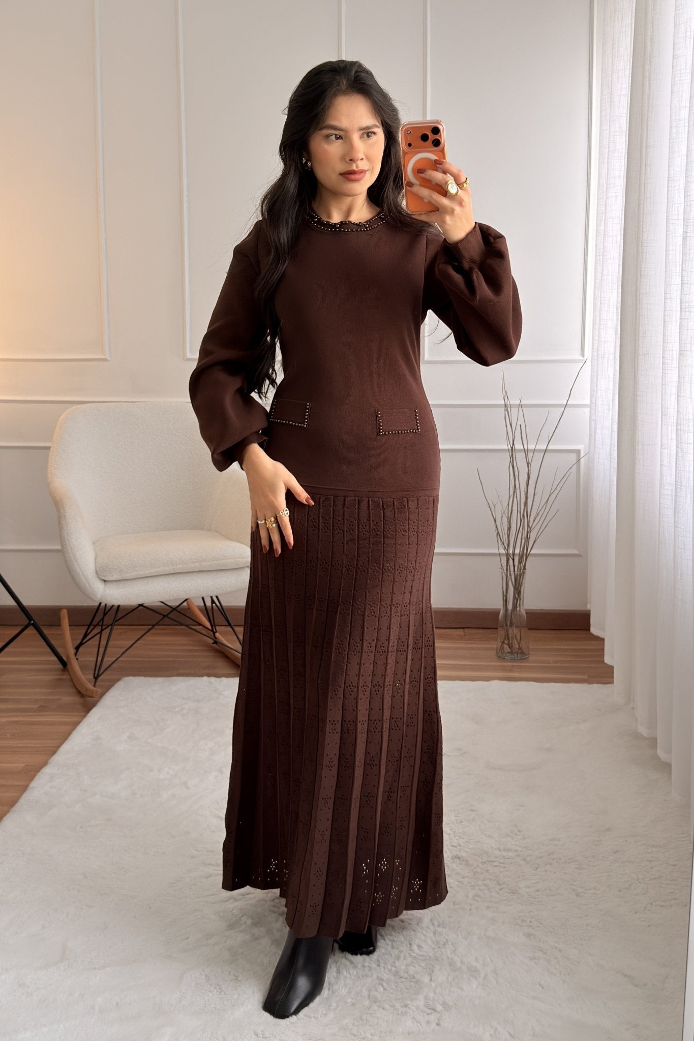 Vestido em malha - lavishiochicvestidolavishiochic