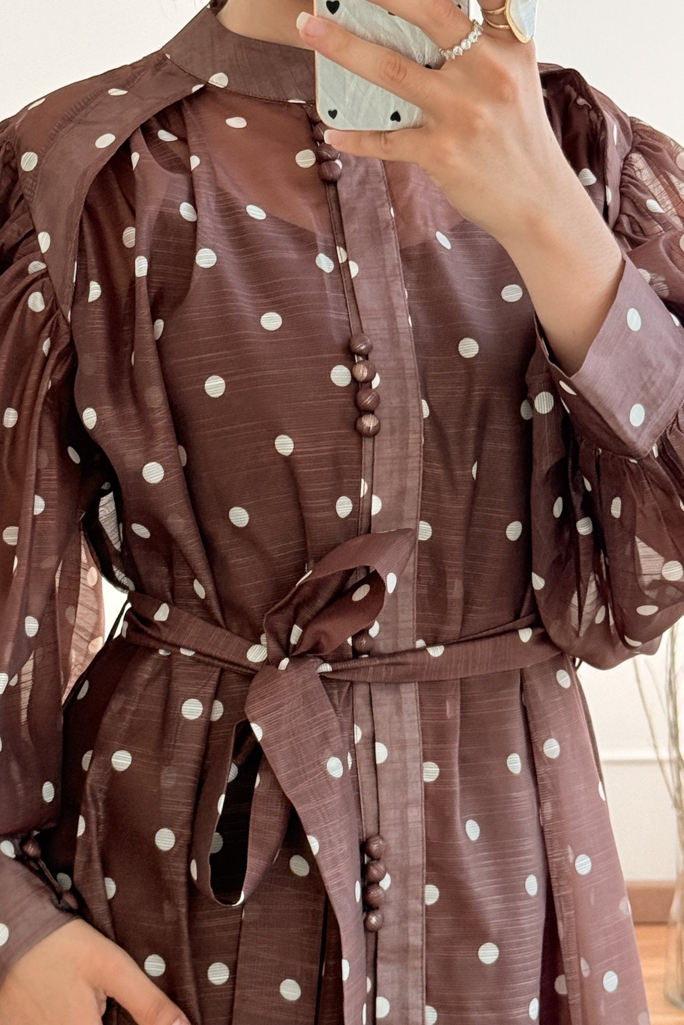 Vestido estampa de bolinhas MOCHY - lavishiochicvestidoMochy