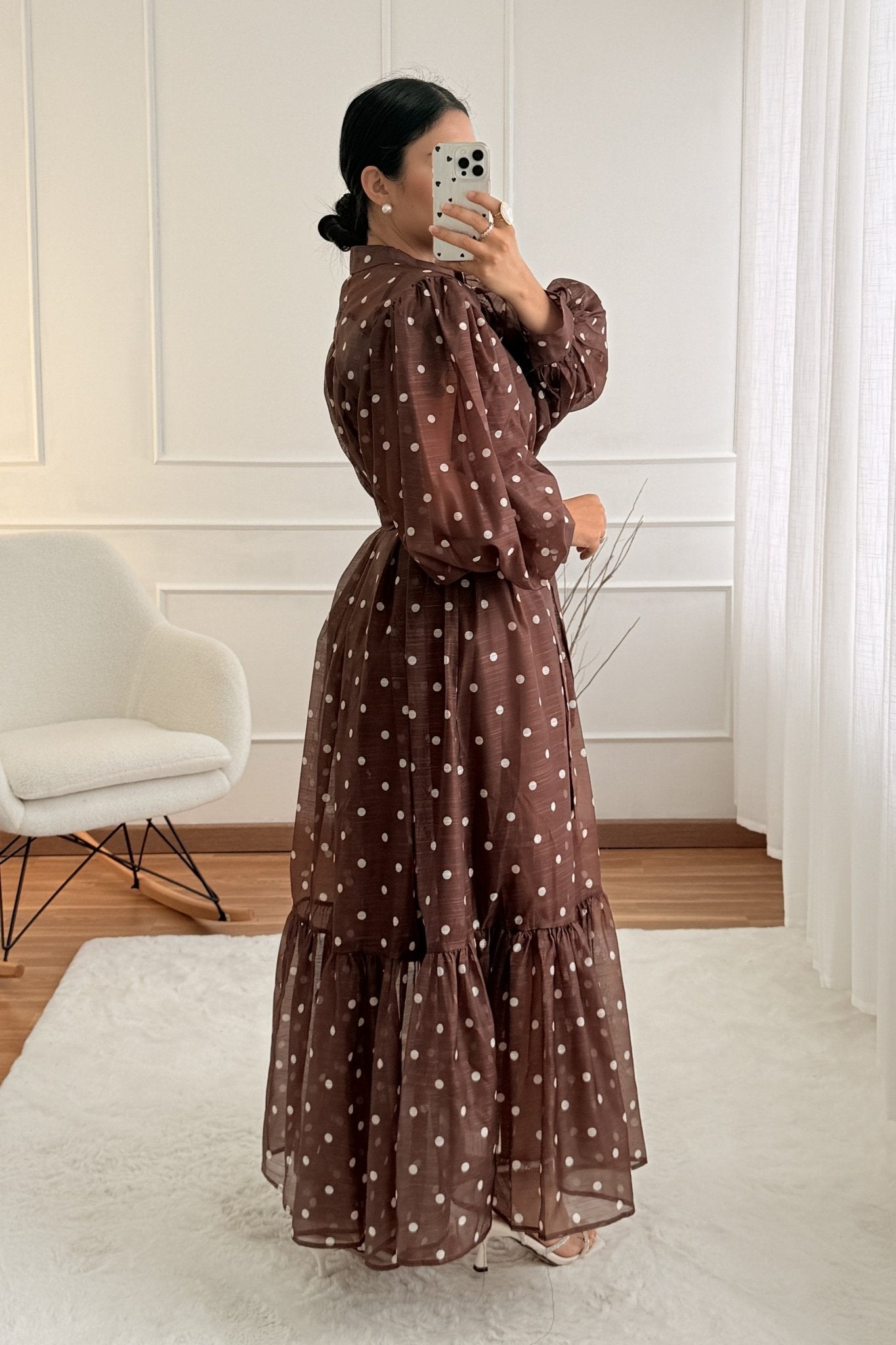 Vestido estampa de bolinhas MOCHY - lavishiochicvestidoMochy