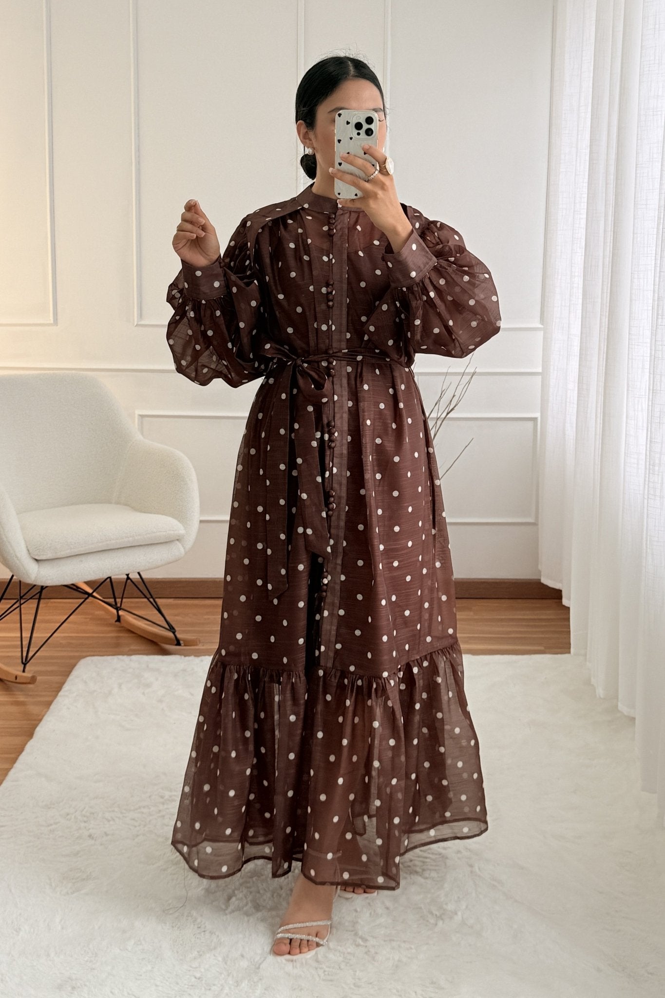 Vestido estampa de bolinhas MOCHY - lavishiochicvestidoMochy