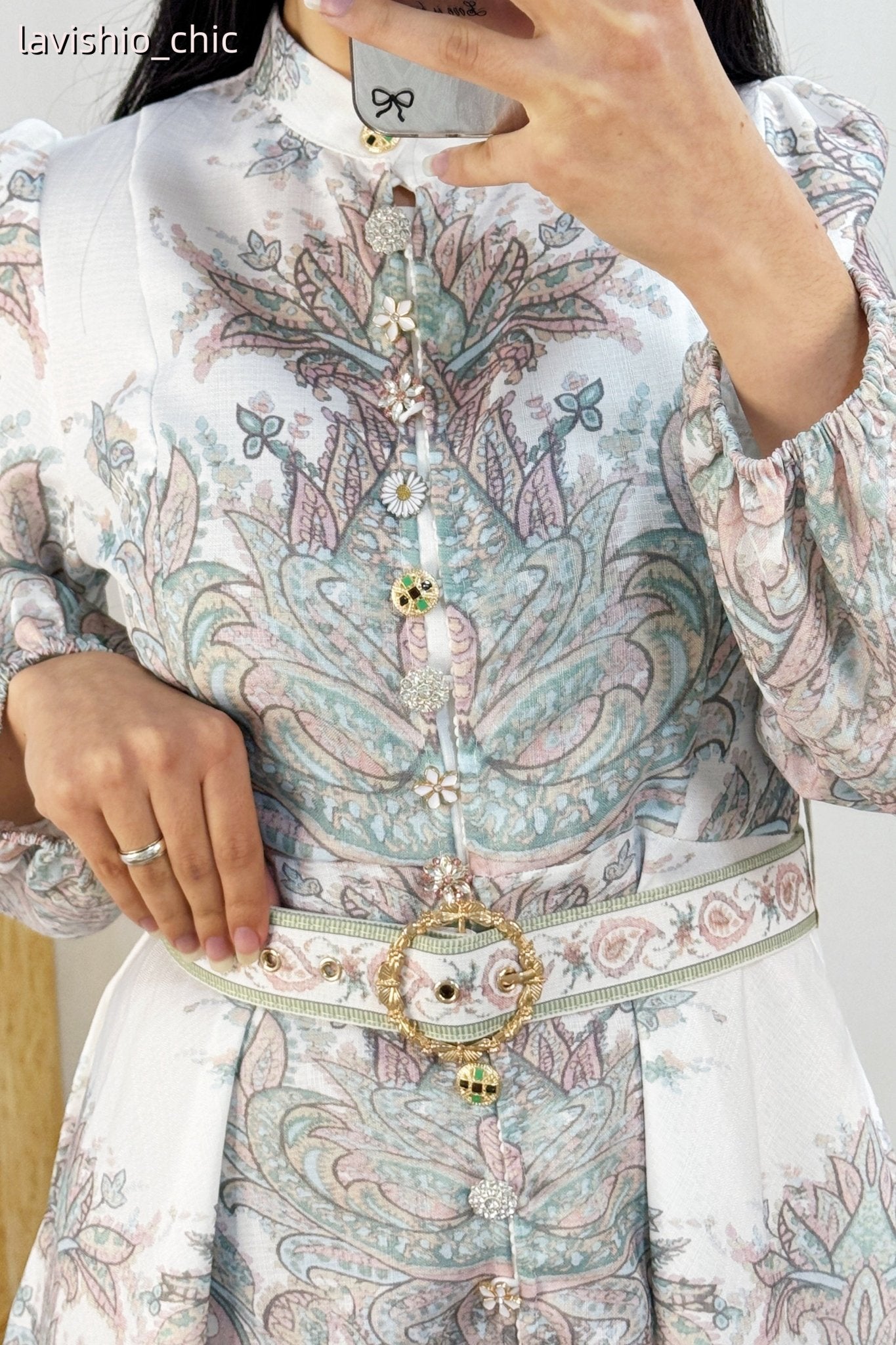 Vestido estampado - lavishiochicvestidolavishiochic