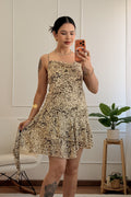 Vestido estampado animal e folho IVIVI - lavishiochicvestidoIVIVI