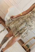 Vestido estampado animal e folho IVIVI - lavishiochicvestidoIVIVI