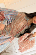 Vestido Estampado de Efeito Moderno - lavishiochicvestidolavishiochic